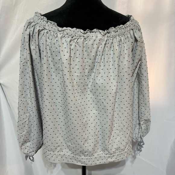 Victoria’s Secret PJ Loungewear Set Gray Swiss Dot Size S - Picture 3 of 15